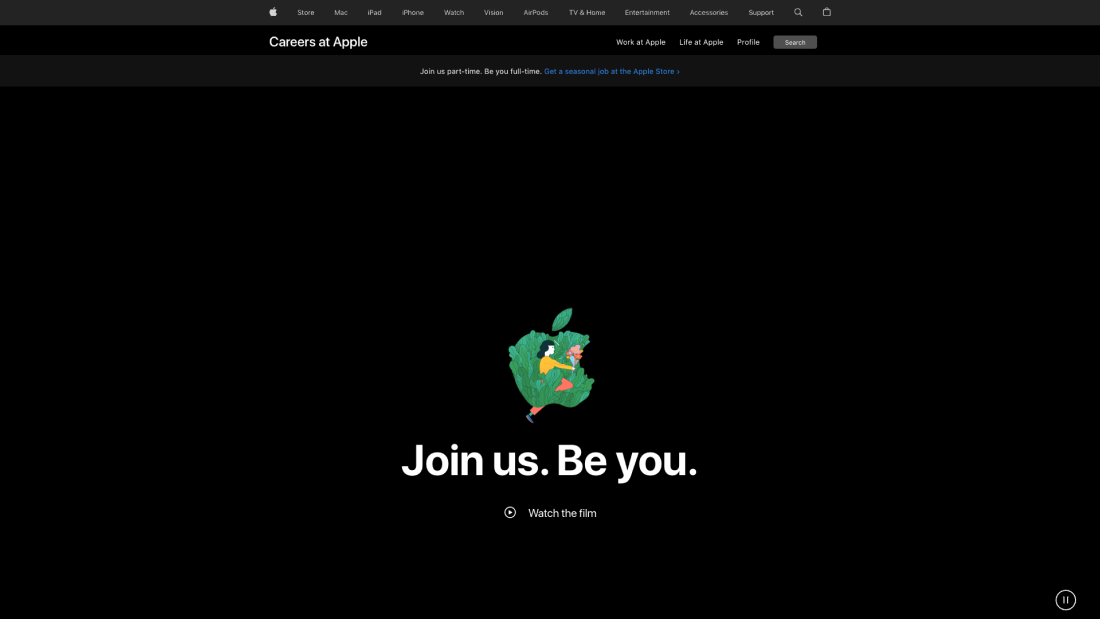 Careers at Apple - Curated Design